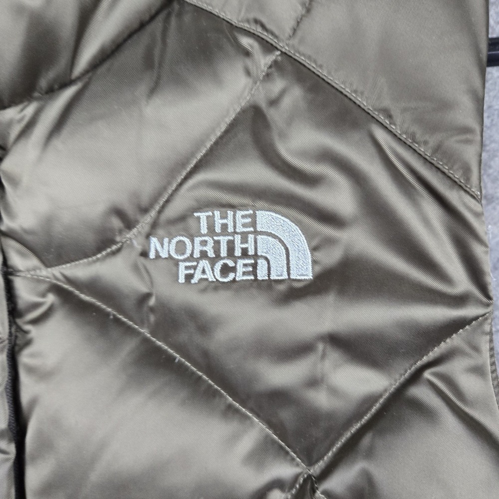 The‎ North Face Vest Womens XS Green 550 Down Fill Aconcagua Quilted Hiking - Picture 7 of 16